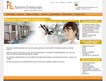 Tablet Screenshot of nandiniautomation.com